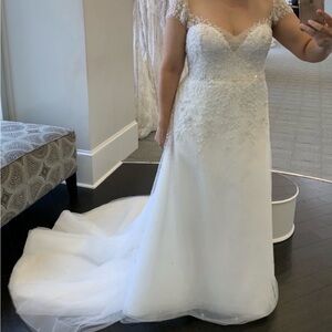 Enaura New York Beaded Calla Bridal Gown
